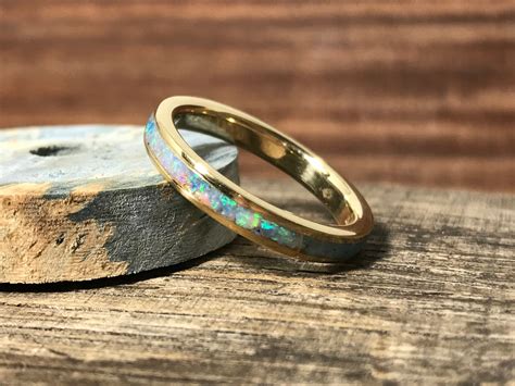 Opal wedding band. Things To Know About Opal wedding band. 